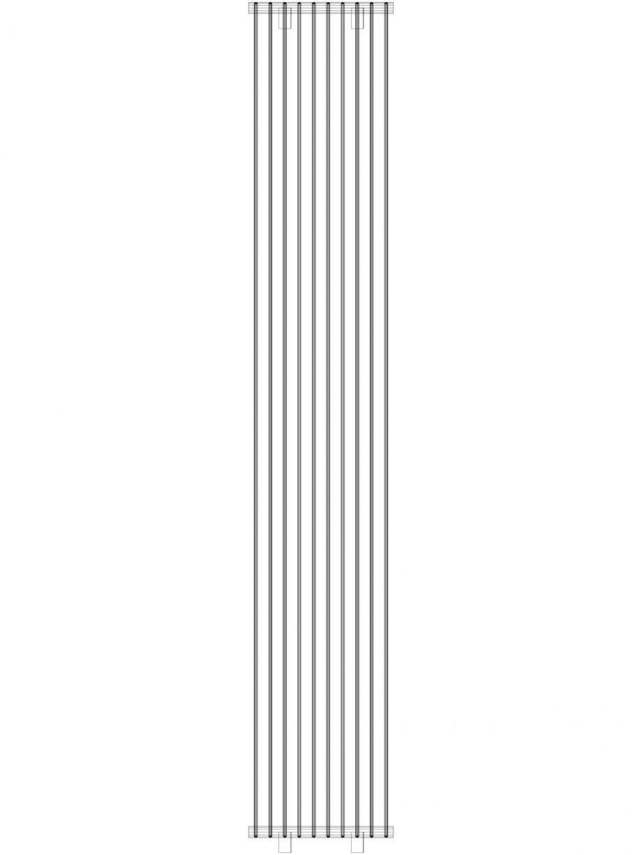 Pagina 1 - CAD-DWG calorifer_decorativ_TULIPA-TV2_2600-450_3D VASCO Detaliu de produs TULIPA...