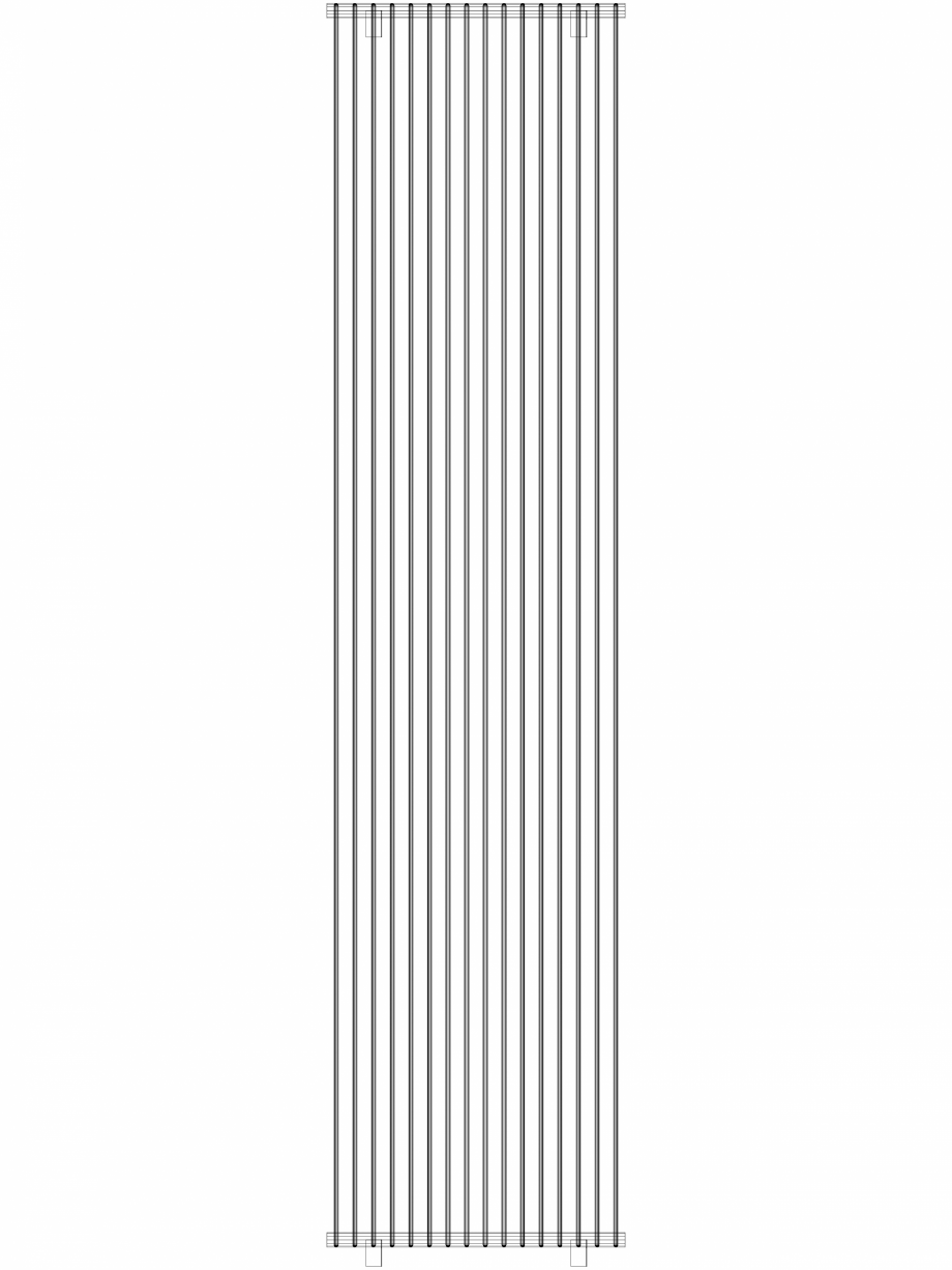 Pagina 1 - CAD-DWG calorifer_decorativ_TULIPA-TV2_3000-720_3D VASCO Detaliu de produs TULIPA...