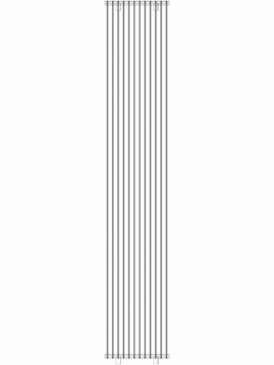 Pagina 1 - CAD-DWG calorifer_decorativ_TULIPA-TV2_3000-540_3D VASCO Detaliu de produs TULIPA...