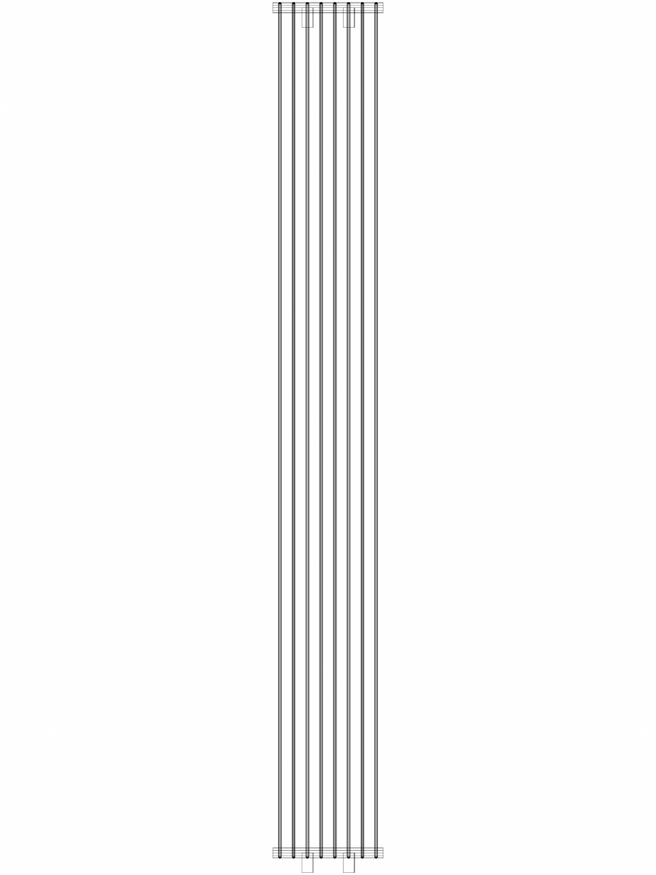 Pagina 1 - CAD-DWG calorifer_decorativ_TULIPA-TV2_2800-360_3D VASCO Detaliu de produs TULIPA...