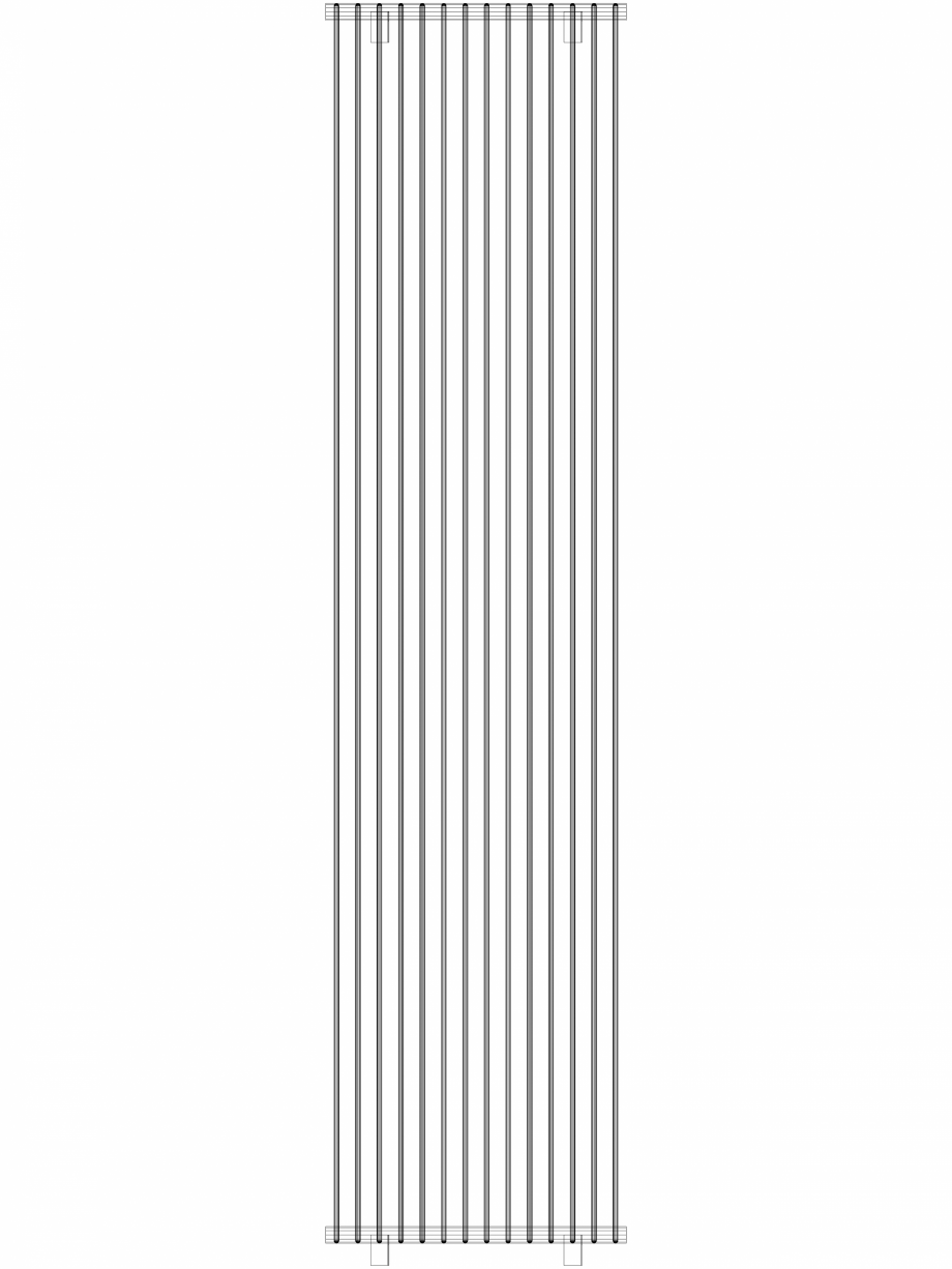 Pagina 1 - CAD-DWG calorifer_decorativ_TULIPA-TV2_2600-630_3D VASCO Detaliu de produs TULIPA...
