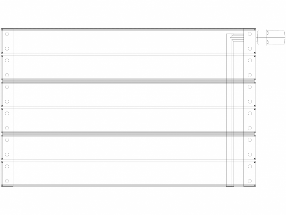 Pagina 1 - CAD-DWG calorifer_decorativ_VIOLA-H1_432.5-700_3D VASCO Detaliu de produs VIOLA ORIZONTAL...