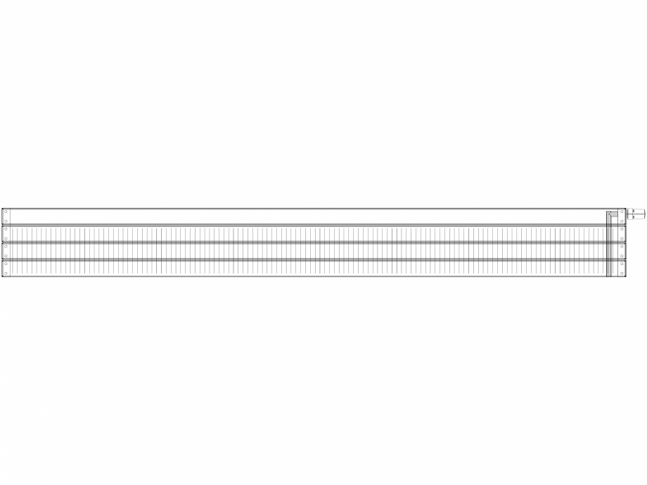 Pagina 1 - CAD-DWG calorifer_decorativ_VIOLA-H1L1_287.5-2600_3D VASCO Detaliu de produs VIOLA...