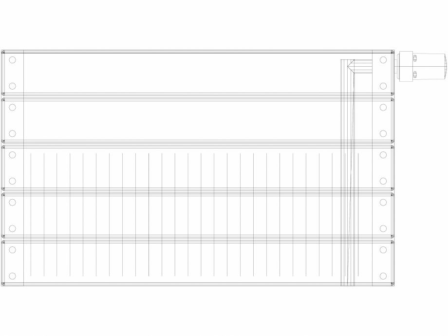 Pagina 1 - CAD-DWG calorifer_decorativ_VIOLA-H1L1_360-600_3D VASCO Detaliu de produs VIOLA ORIZONTAL...