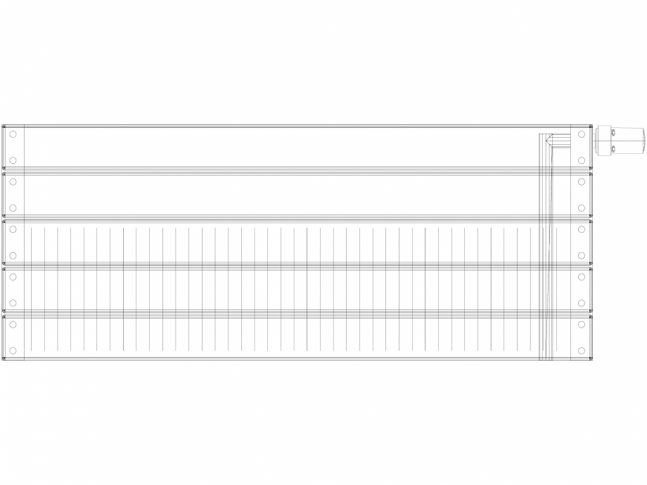 Pagina 1 - CAD-DWG calorifer_decorativ_VIOLA-H1L1_360-900_3D VASCO Detaliu de produs VIOLA ORIZONTAL...