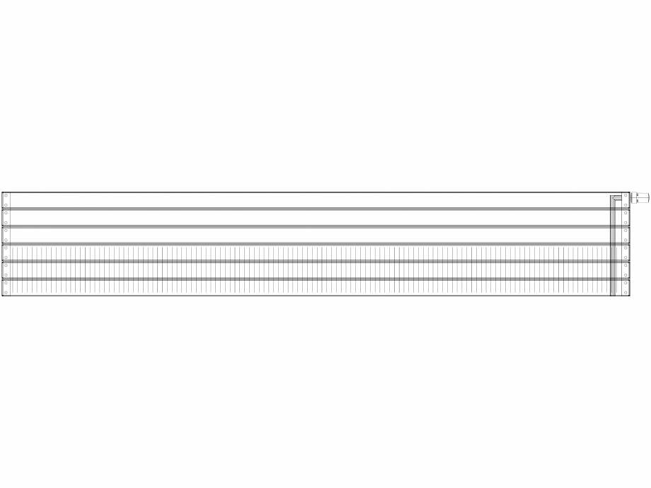Pagina 1 - CAD-DWG calorifer_decorativ_VIOLA-H1L1_432.5-2600_3D VASCO Detaliu de produs VIOLA...