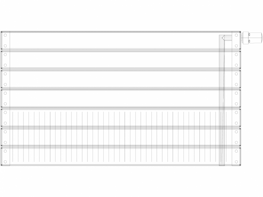 Pagina 1 - CAD-DWG calorifer_decorativ_VIOLA-H1L1_505-900_3D VASCO Detaliu de produs VIOLA ORIZONTAL...