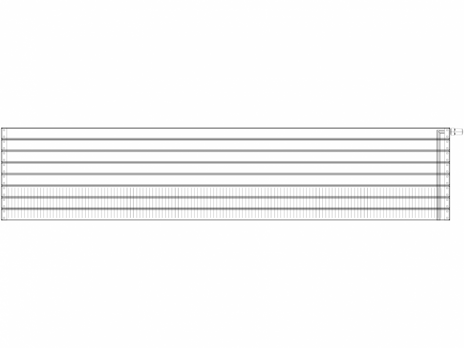 Pagina 1 - CAD-DWG calorifer_decorativ_VIOLA-H1L1_577.5-2800_3D VASCO Detaliu de produs VIOLA...