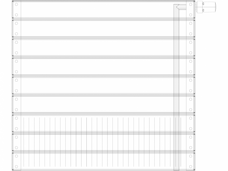 Pagina 1 - CAD-DWG calorifer_decorativ_VIOLA-H1L1_650-700_3D VASCO Detaliu de produs VIOLA ORIZONTAL...