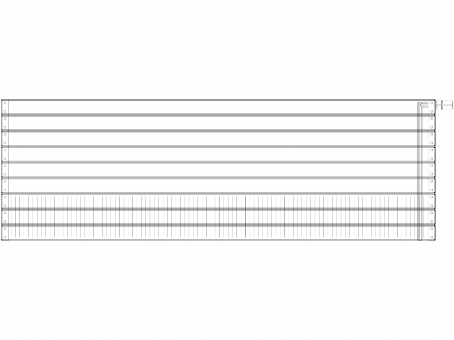 Pagina 1 - CAD-DWG calorifer_decorativ_VIOLA-H1L1_650-2000_3D VASCO Detaliu de produs VIOLA...