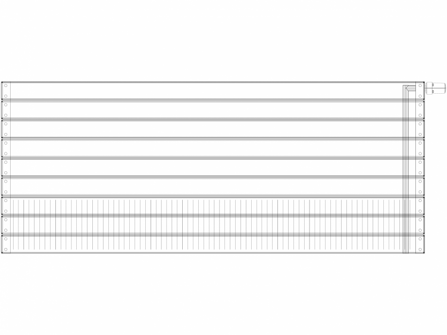 Pagina 1 - CAD-DWG calorifer_decorativ_VIOLA-H1L1_650-1600_3D VASCO Detaliu de produs VIOLA...