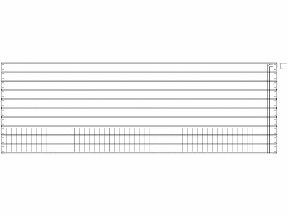 Pagina 1 - CAD-DWG calorifer_decorativ_VIOLA-H1L1_722.5-2200_3D VASCO Detaliu de produs VIOLA...