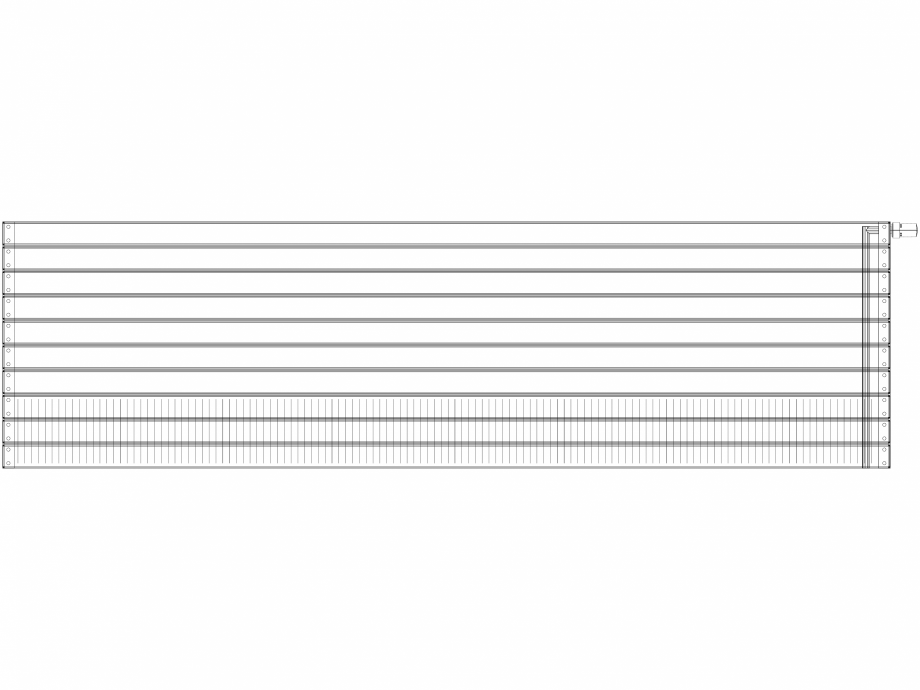 Pagina 1 - CAD-DWG calorifer_decorativ_VIOLA-H1L1_722.5-2600_3D VASCO Detaliu de produs VIOLA...