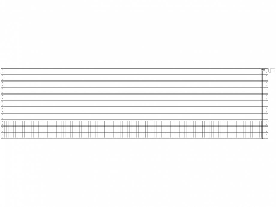 Pagina 1-CAD-DWG calorifer_decorativ_VIOLA-H1L1_795-3000_3D VASCO Detaliu de produs VIOLA ORIZONTAL 