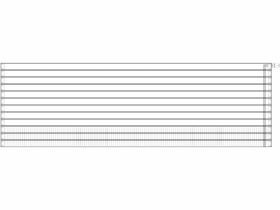 Pagina 1 - CAD-DWG calorifer_decorativ_VIOLA-H1L1_867.5-2800_3D VASCO Detaliu de produs VIOLA...