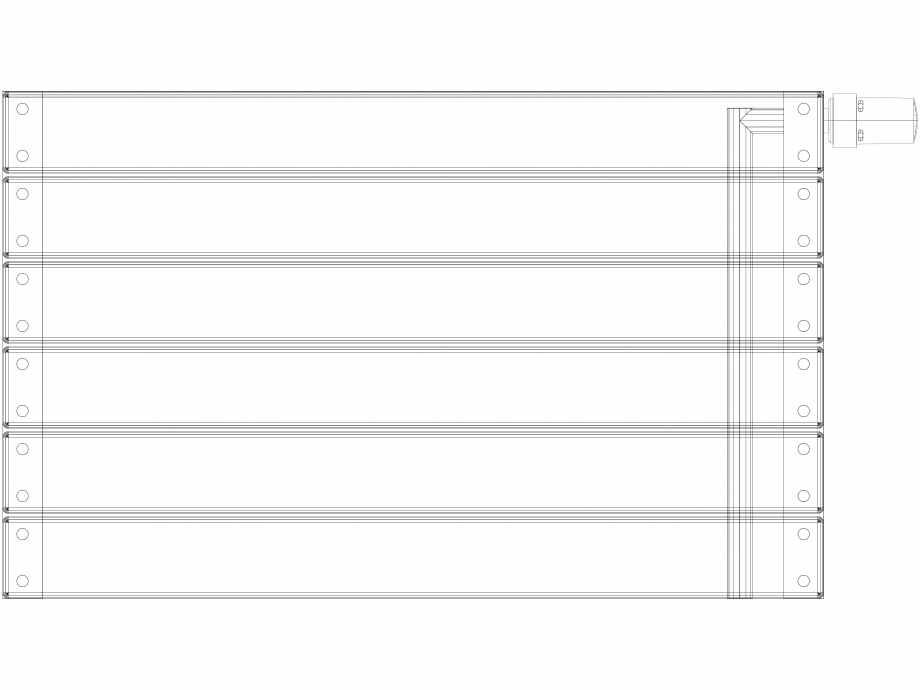 Pagina 1 - CAD-DWG calorifer_decorativ_VIOLA-H2_432.5-700_3D VASCO Detaliu de produs VIOLA ORIZONTAL...