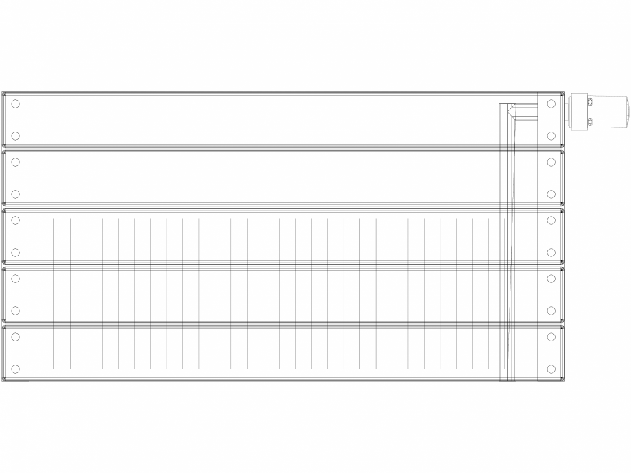 Pagina 1 - CAD-DWG calorifer_decorativ_VIOLA-H2L1_360-700_3D VASCO Detaliu de produs VIOLA ORIZONTAL...