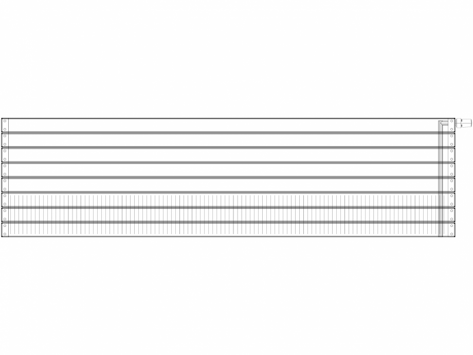 Pagina 1-CAD-DWG calorifer_decorativ_VIOLA-H2L1_577.5-2200_3D VASCO Detaliu de produs VIOLA ORIZONTAL 