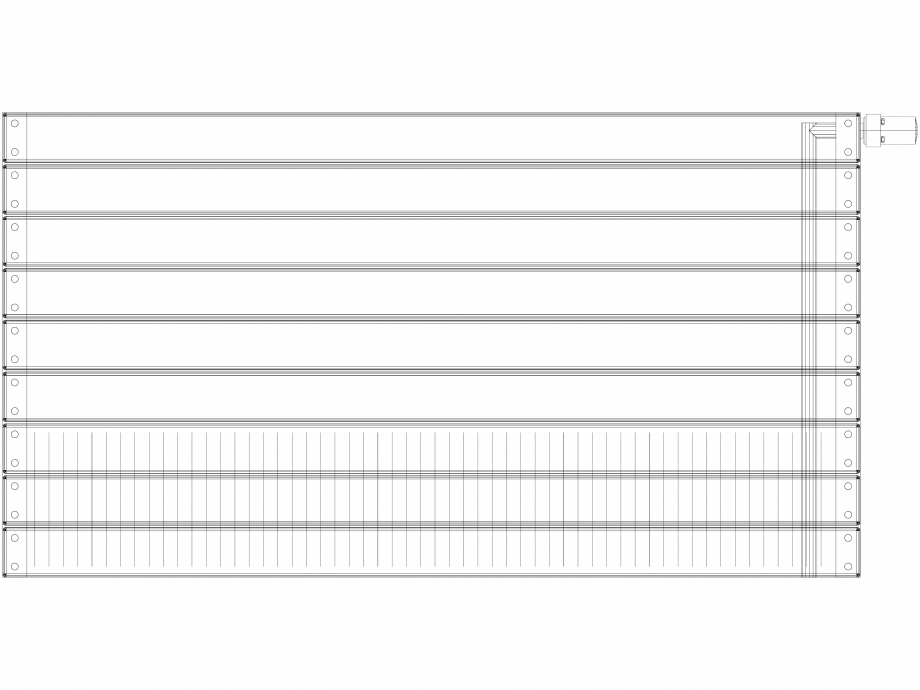 Pagina 1-CAD-DWG calorifer_decorativ_VIOLA-H2L1_650-1200_3D VASCO Detaliu de produs VIOLA ORIZONTAL 