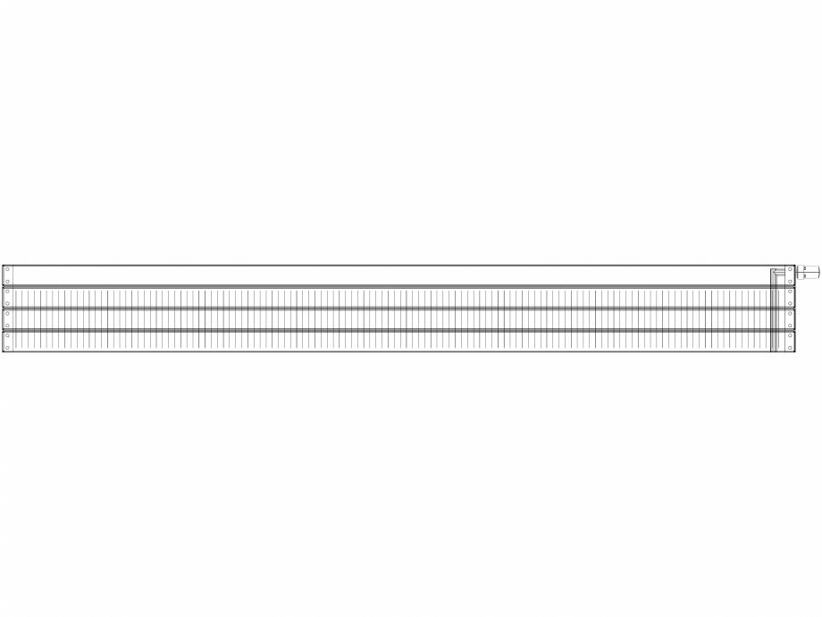 Pagina 1 - CAD-DWG calorifer_decorativ_VIOLA-H2L2_287.5-2600_3D VASCO Detaliu de produs VIOLA...