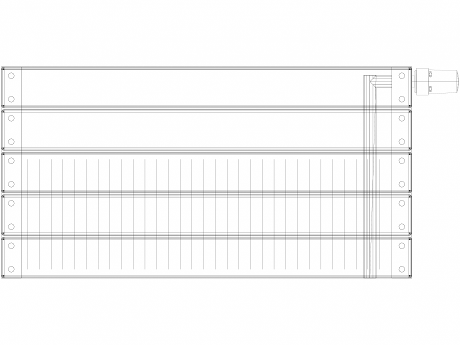 Pagina 1 - CAD-DWG calorifer_decorativ_VIOLA-H2L2_360-700_3D VASCO Detaliu de produs VIOLA ORIZONTAL...
