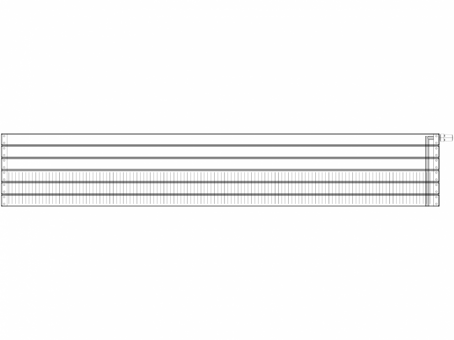 Pagina 1 - CAD-DWG calorifer_decorativ_VIOLA-H2L2_432.5-2600_3D VASCO Detaliu de produs VIOLA...