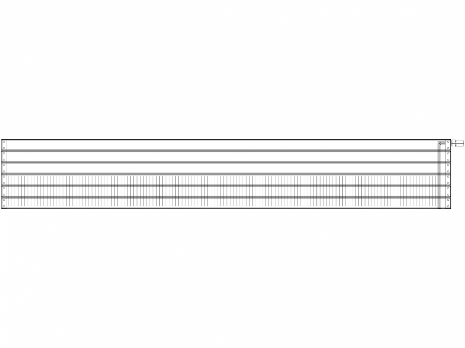 Pagina 1 - CAD-DWG calorifer_decorativ_VIOLA-H2L2_432.5-2800_3D VASCO Detaliu de produs VIOLA...