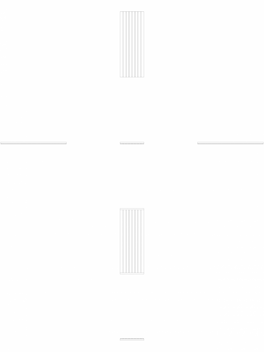Pagina 1 - CAD-DWG calorifer_decorativ_VIOLA-V1_1600-577.5_2D VASCO Detaliu de produs VIOLA VERTICAL...