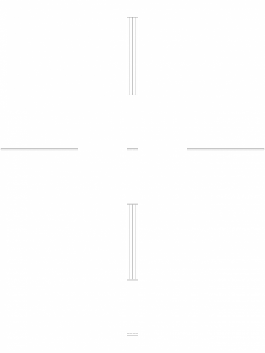 Pagina 1 - CAD-DWG calorifer_decorativ_VIOLA-V1_2000-287.5_2D VASCO Detaliu de produs VIOLA VERTICAL...