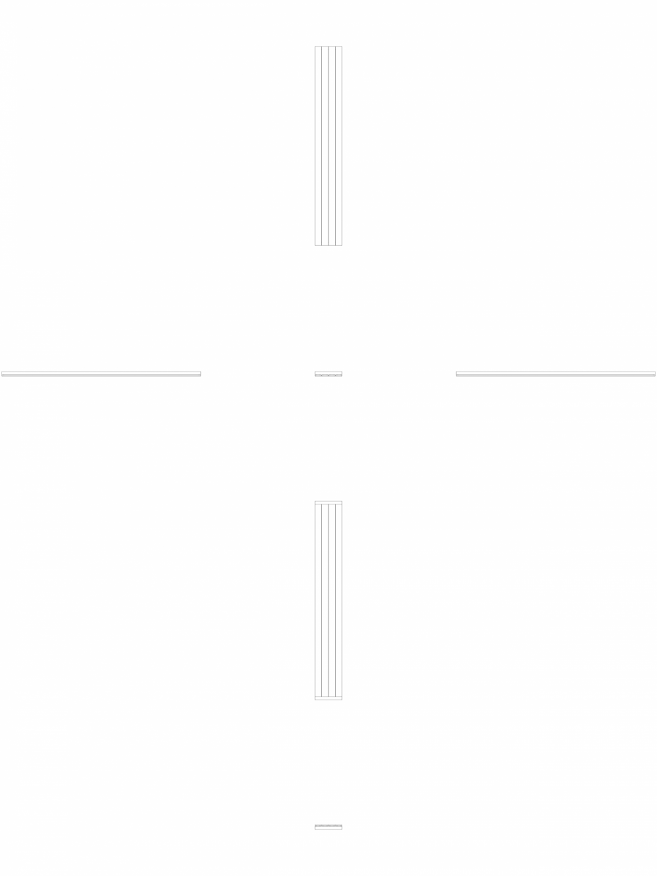 Pagina 1 - CAD-DWG calorifer_decorativ_VIOLA-V1_2100-287.5_2D VASCO Detaliu de produs VIOLA VERTICAL...