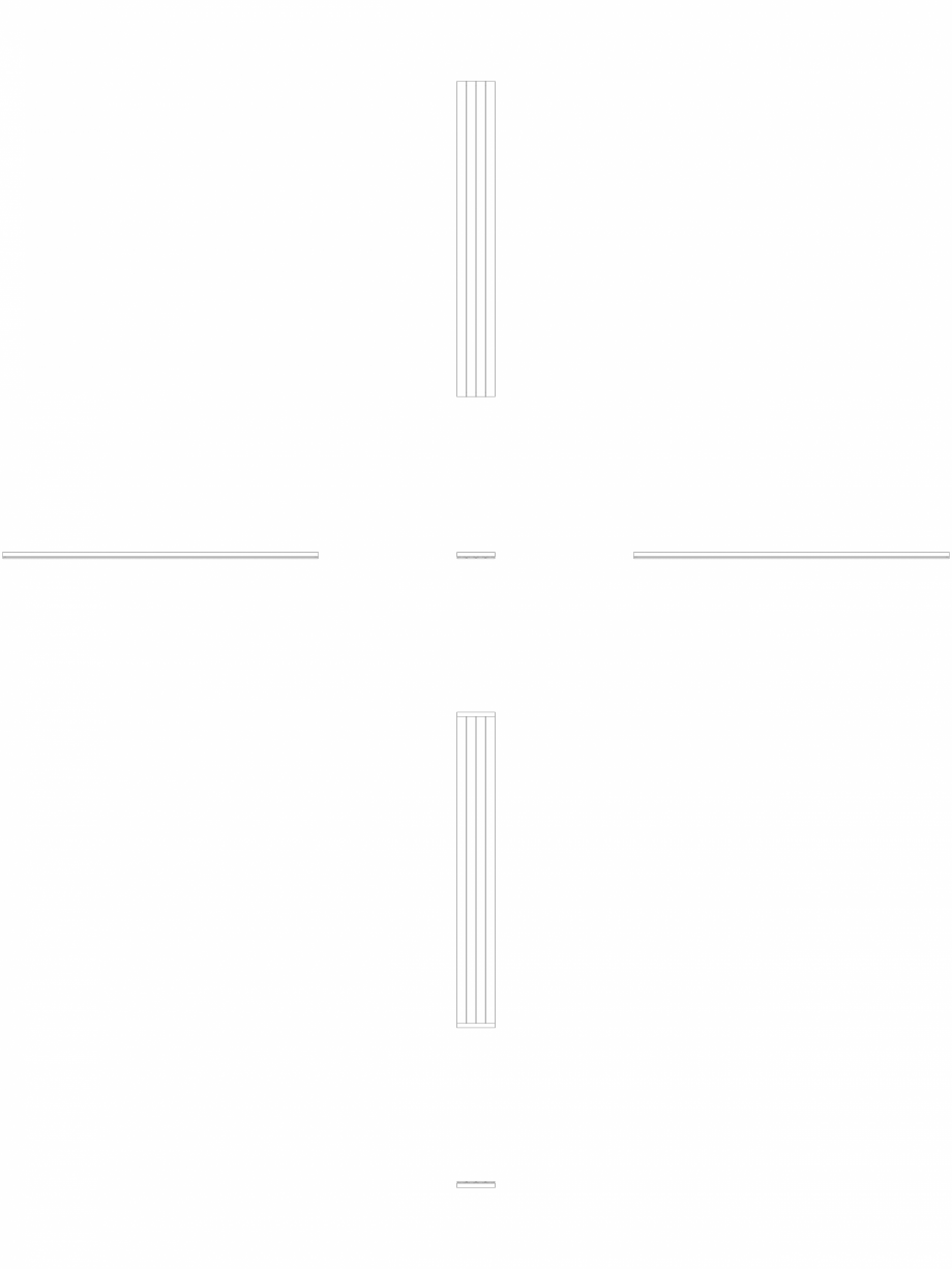 Pagina 1 - CAD-DWG calorifer_decorativ_VIOLA-V1_2400-287.5_2D VASCO Detaliu de produs VIOLA VERTICAL...