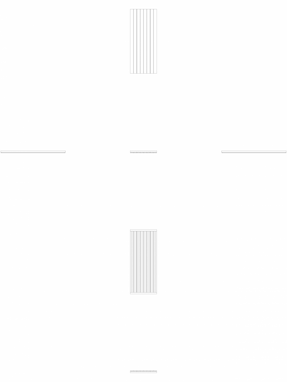 Pagina 1 - CAD-DWG calorifer_decorativ_VIOLA-V1L1_1400-577.5_2D VASCO Detaliu de produs VIOLA...