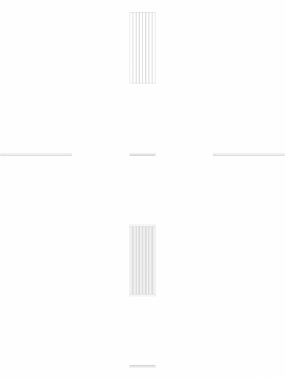 Pagina 1 - CAD-DWG calorifer_decorativ_VIOLA-V1L1_1600-577.5_2D VASCO Detaliu de produs VIOLA...