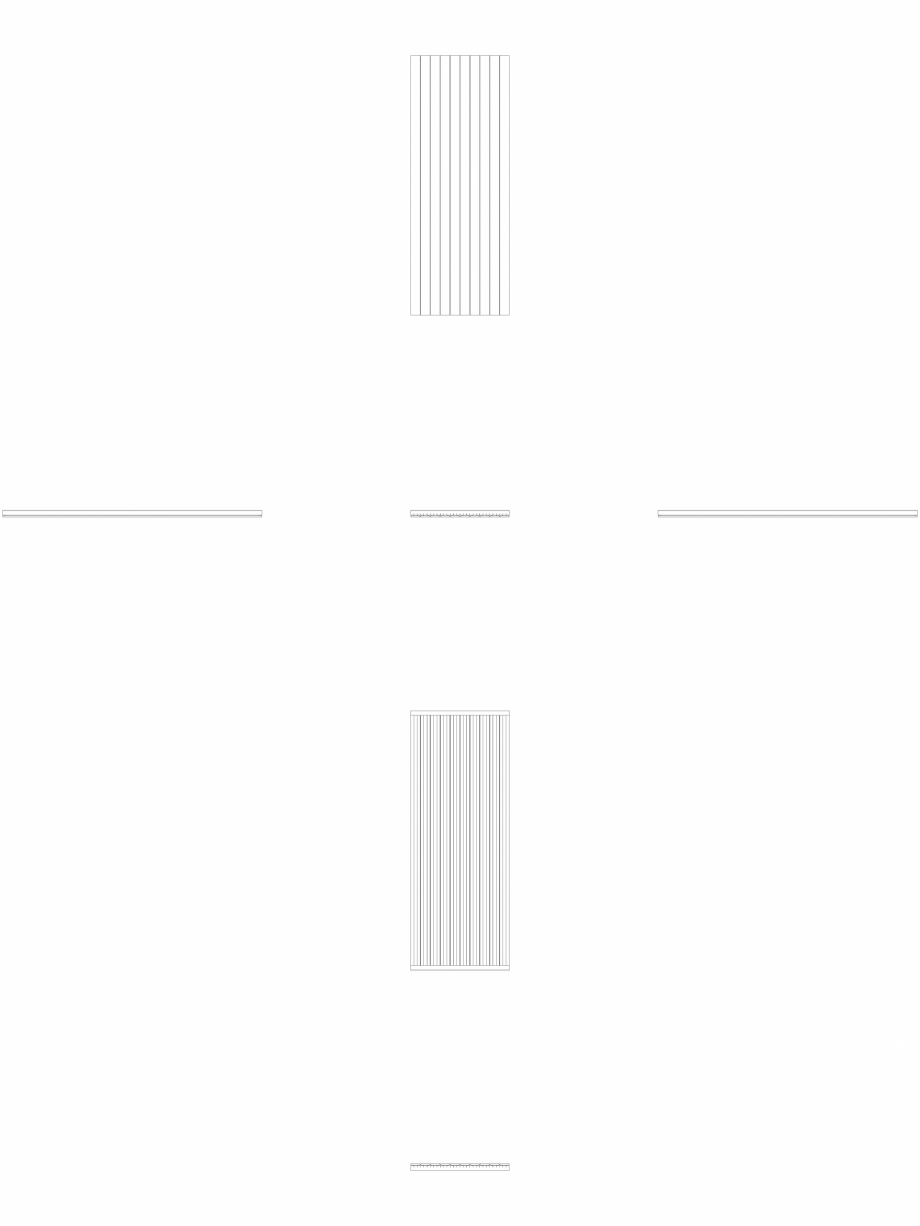 Pagina 1 - CAD-DWG calorifer_decorativ_VIOLA-V1L1_1900-722.5_2D VASCO Detaliu de produs VIOLA...