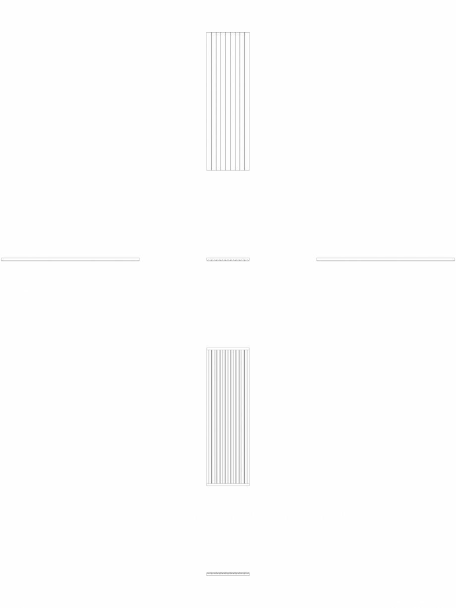 Pagina 1 - CAD-DWG calorifer_decorativ_VIOLA-V1L1_2100-650_2D VASCO Detaliu de produs VIOLA VERTICAL...