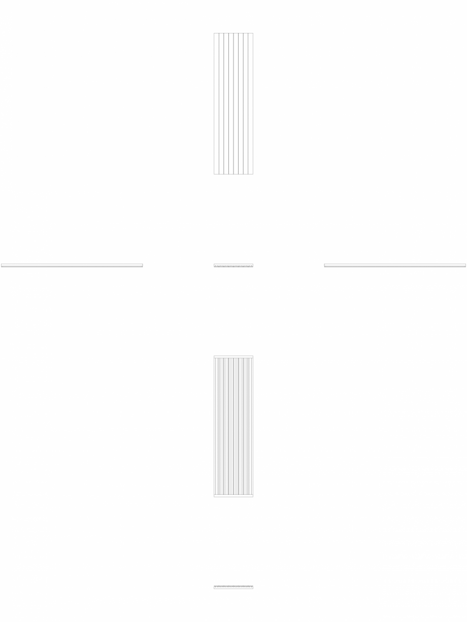 Pagina 1 - CAD-DWG calorifer_decorativ_VIOLA-V1L1_2100-577.5_2D VASCO Detaliu de produs VIOLA...