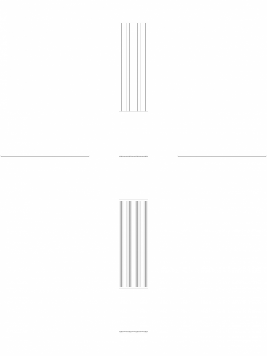 Pagina 1 - CAD-DWG calorifer_decorativ_VIOLA-V1L1_2400-795_2D VASCO Detaliu de produs VIOLA VERTICAL...