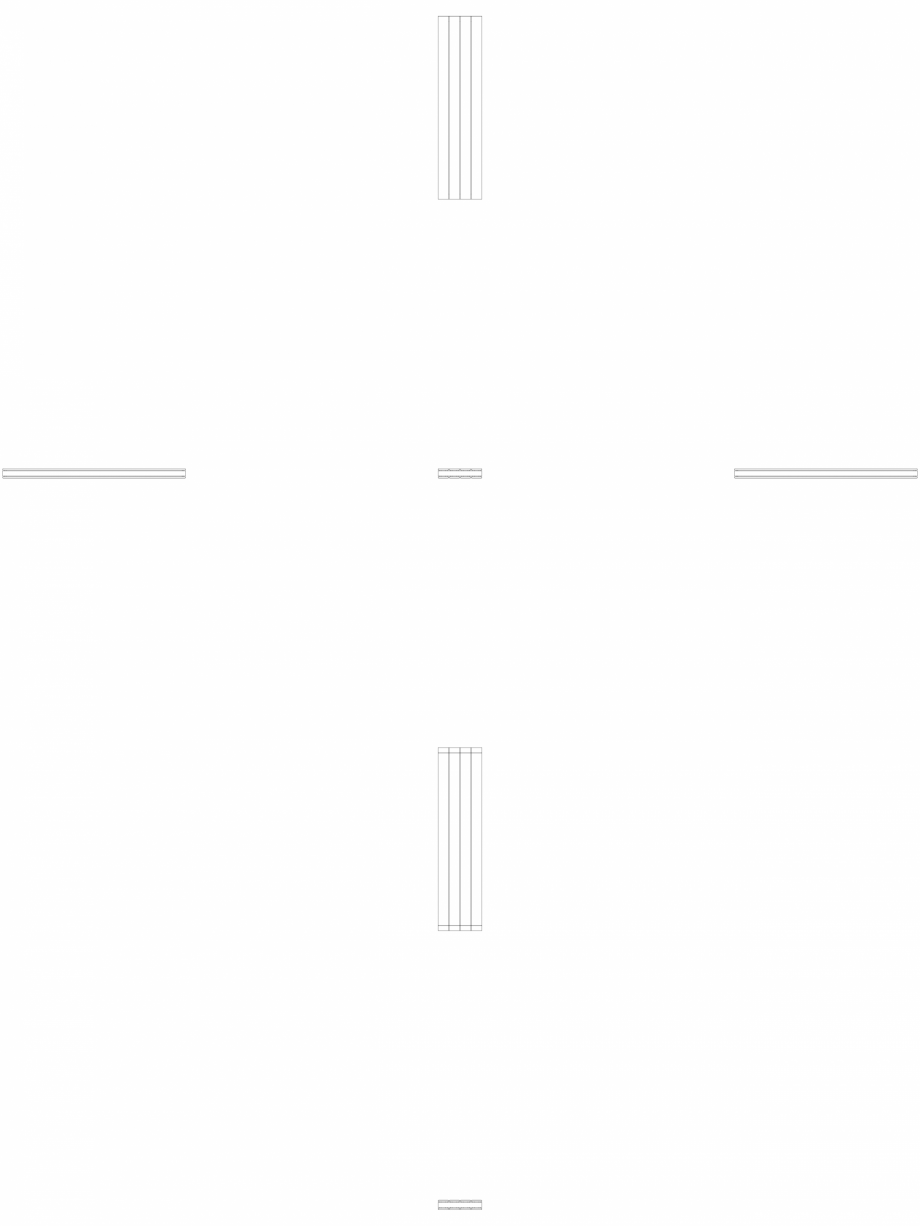 Pagina 1 - CAD-DWG calorifer_decorativ_VIOLA-V2_1200-287.5_2D VASCO Detaliu de produs VIOLA VERTICAL...