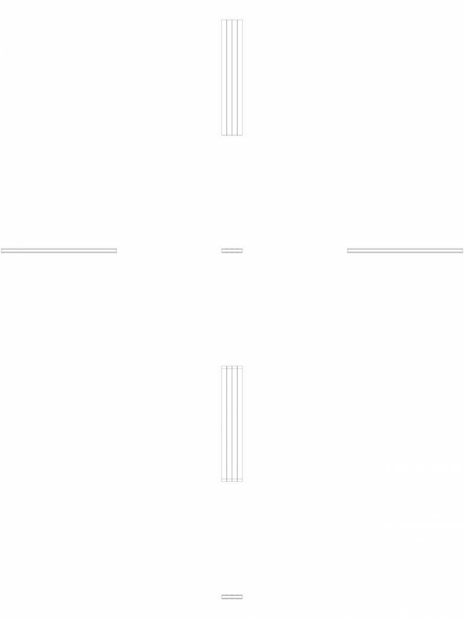 Pagina 1 - CAD-DWG calorifer_decorativ_VIOLA-V2_1600-287.5_2D VASCO Detaliu de produs VIOLA VERTICAL...