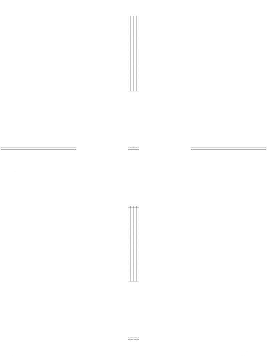 Pagina 1 - CAD-DWG calorifer_decorativ_VIOLA-V2_1900-287.5_2D VASCO Detaliu de produs VIOLA VERTICAL...
