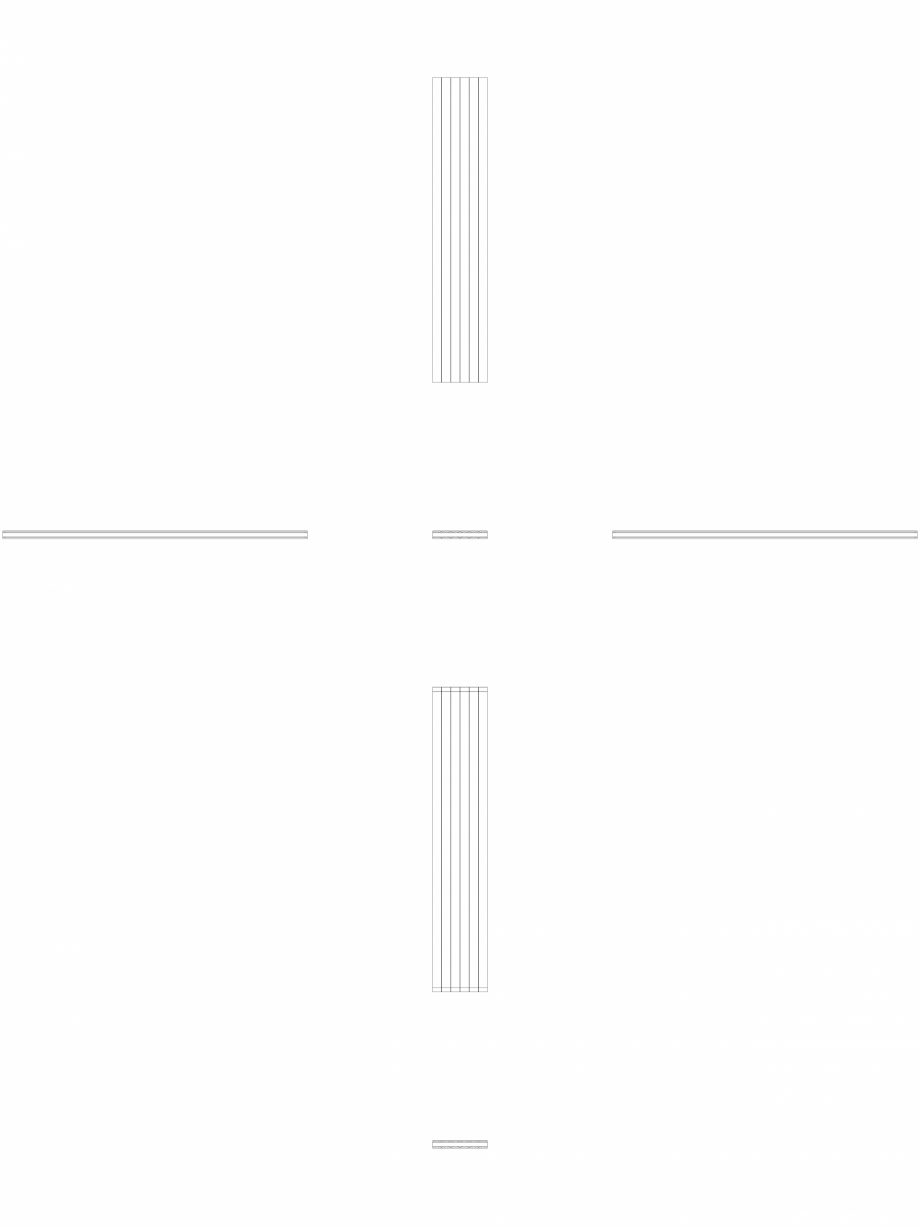 Pagina 1 - CAD-DWG calorifer_decorativ_VIOLA-V2_2400-432.5_2D VASCO Detaliu de produs VIOLA VERTICAL...
