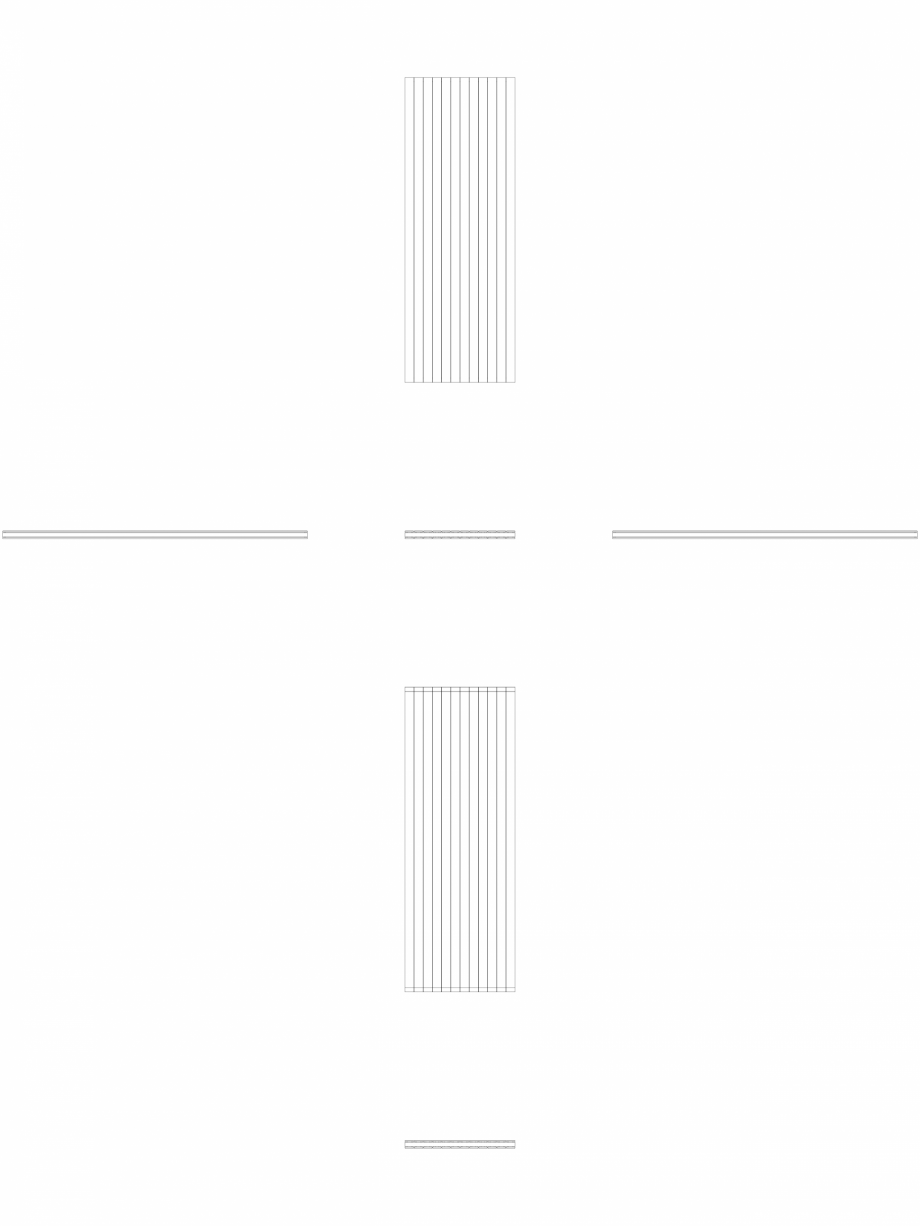 Pagina 1 - CAD-DWG calorifer_decorativ_VIOLA-V2_2400-867.5_2D VASCO Detaliu de produs VIOLA VERTICAL...