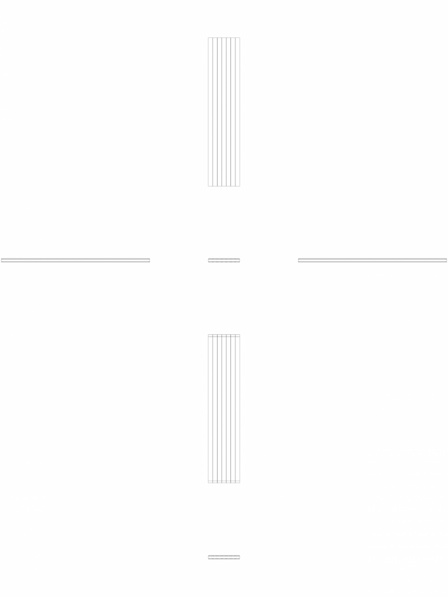 Pagina 1 - CAD-DWG calorifer_decorativ_VIOLA-V2_2400-505_2D VASCO Detaliu de produs VIOLA VERTICAL 