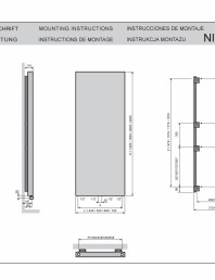 Manual Montaj Calorifere Decorative NIVA  N2L1