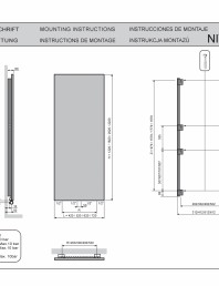 Manual Montaj Calorifere Decorative NIVA  N1L1