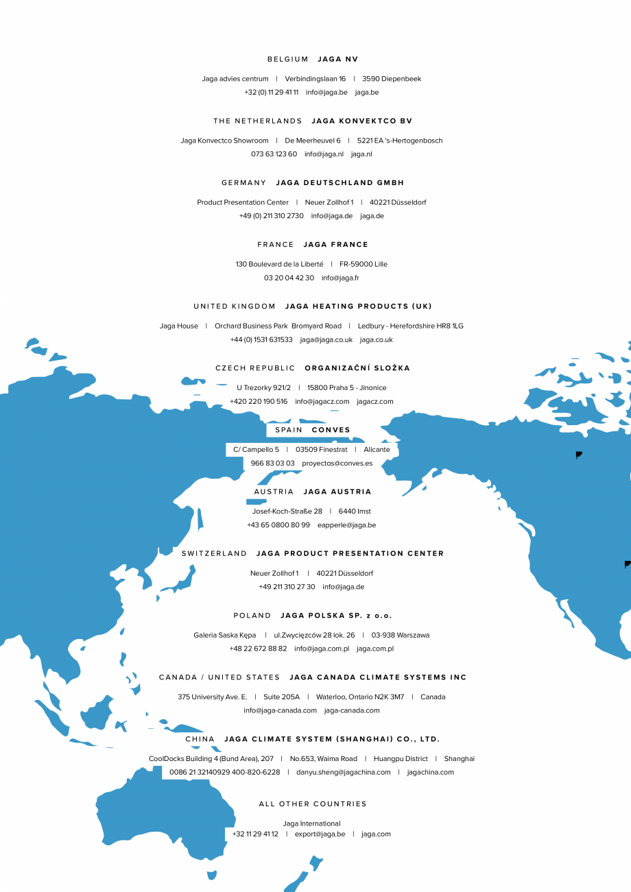 Pagina 3-Catalog general de produse 2020 JAGA CLIMA CANAL, CANAL COMPACT, MINI CANAL, CANAL PLUS, MINI Wall, ...