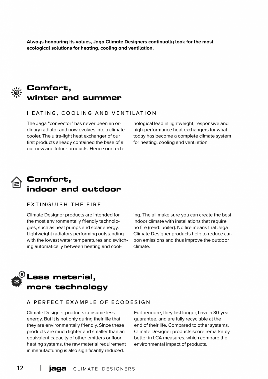 Pagina 11-Catalog general de produse 2020 JAGA CLIMA CANAL, CANAL COMPACT, MINI CANAL, CANAL PLUS, MINI Wall, ...