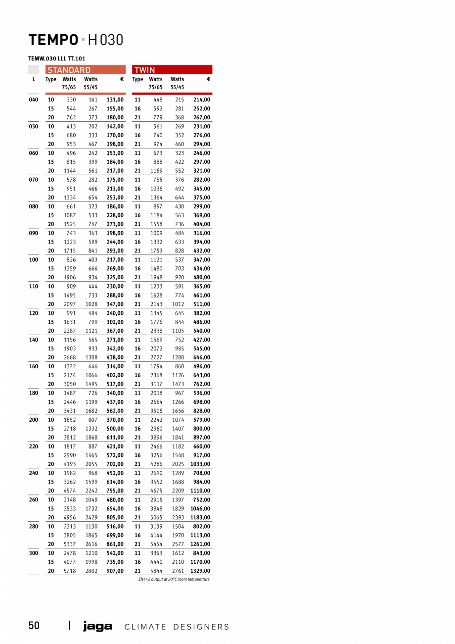 Pagina 43-Catalog general de produse 2020 JAGA CLIMA CANAL, CANAL COMPACT, MINI CANAL, CANAL PLUS, MINI Wall, ...