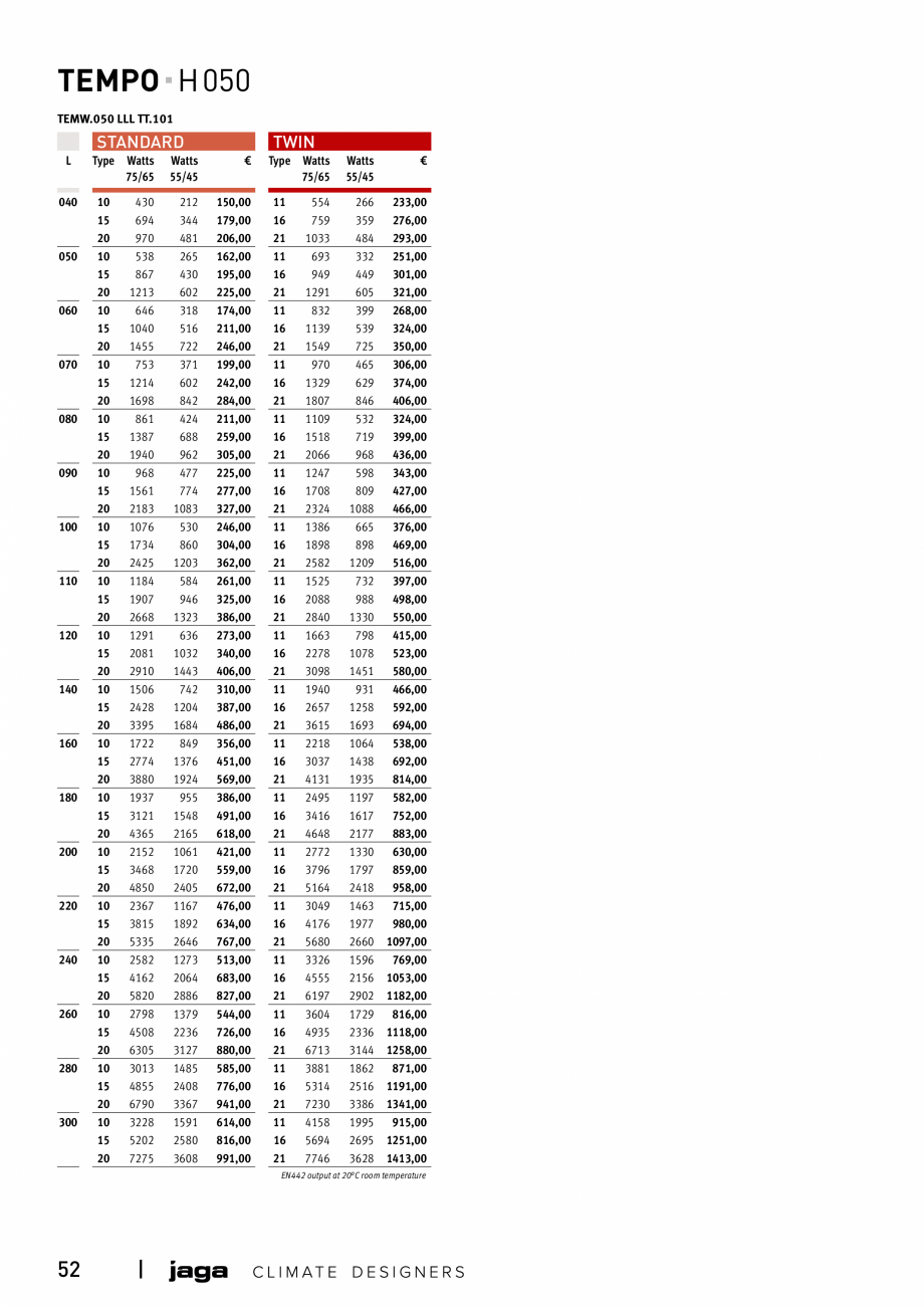 Pagina 45-Catalog general de produse 2020 JAGA CLIMA CANAL, CANAL COMPACT, MINI CANAL, CANAL PLUS, MINI Wall, ...