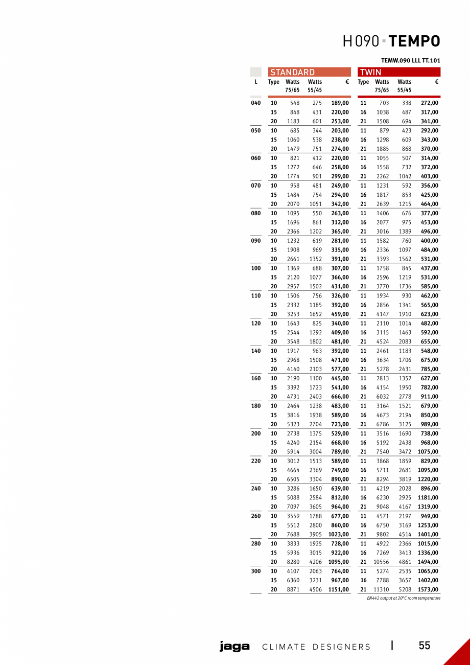 Pagina 48-Catalog general de produse 2020 JAGA CLIMA CANAL, CANAL COMPACT, MINI CANAL, CANAL PLUS, MINI Wall, ...